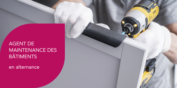 Agent de maintenance des bâtiments en alternance à Chartres !