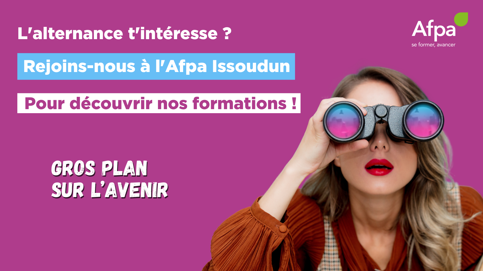 Découvrez les offres en alternance à l'Afpa Issoudun !