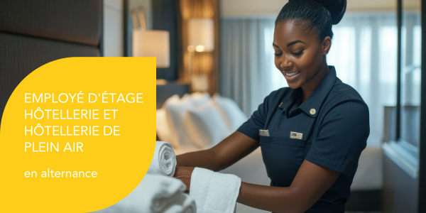 Employé d'étage en hôtellerie et hôtellerie de plein air en alternance à Olivet !