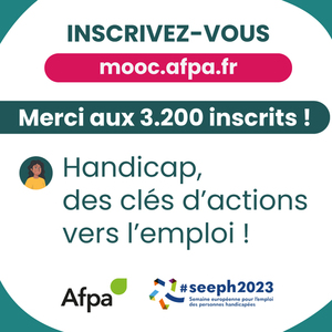 Le MOOC Handicap souffle sa première bougie